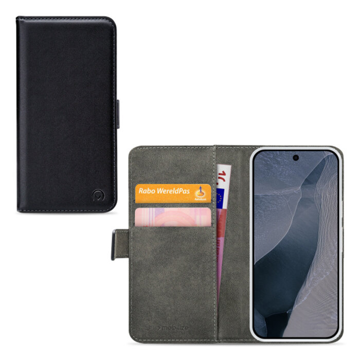 Mobilize Mobilize Classic Gelly Wallet Book Case Google Pixel 11/11 Pro Black