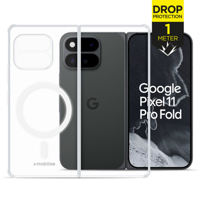 Mobilize Mobilize MagSafe Naked Protection Case Google Pixel 11 Pro Fold Clear