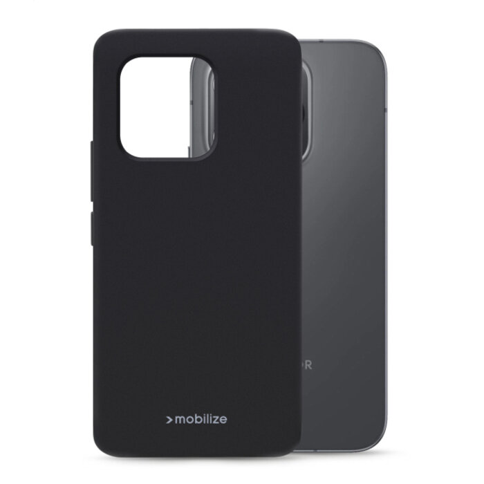 Mobilize Mobilize Rubber Gelly Case Honor 600 Lite Matt Black