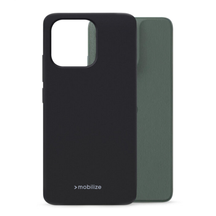 Mobilize Mobilize Rubber Gelly Case voor Motorola Moto G57 Power / G67 Power - Mat Zwart