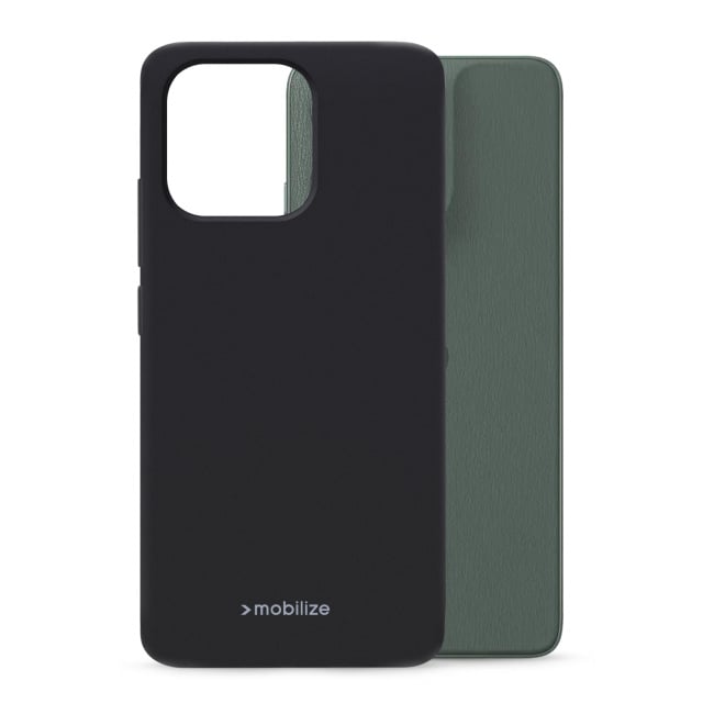 Mobilize Mobilize Rubber Gelly Case voor Motorola Moto G57 Power / G67 Power - Mat Zwart