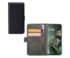 Mobilize Mobilize Classic Wallet Book Case - Motorola Moto G57 / G67 Power - Zwart