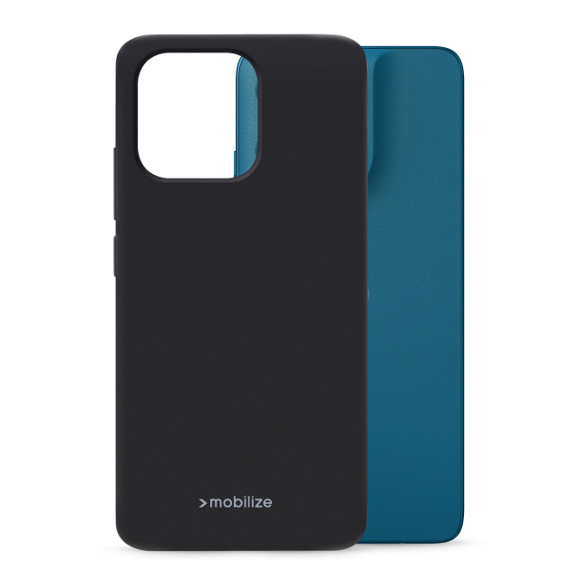 Mobilize Mobilize Rubber Gelly Case Motorola Moto G57 - Matt Black