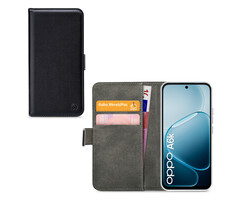 Mobilize Mobilize Classic Gelly Wallet Book Case OPPO A6k 5G - Zwart