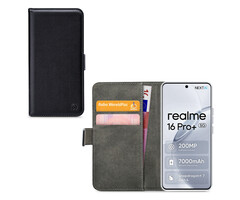 Mobilize Mobilize Classic Gelly Wallet Book Case realme 16 Pro+ 5G Zwart