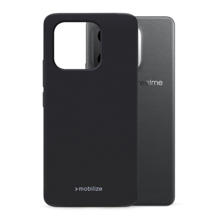 Mobilize Mobilize Rubber Gelly Case realme 16 Pro+ 5G - Matt Black