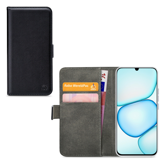 Mobilize Mobilize Classic Gelly Wallet Book Case voor realme C100 5G - Zwart