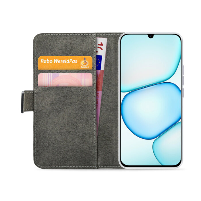 Mobilize Mobilize Classic Gelly Wallet Book Case voor realme C100 5G - Zwart