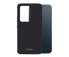 Mobilize Mobilize Rubber Gelly Case voor Realme C100 5G - Mat Zwart