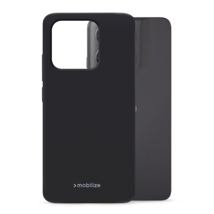 Mobilize Mobilize Rubber Gelly Case voor Motorola Moto G37 - Mat Zwart