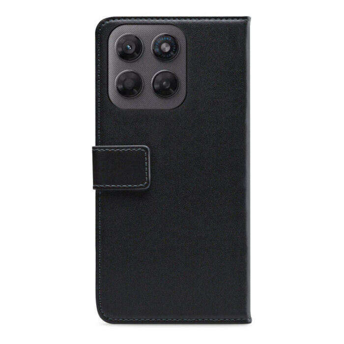 Mobilize Mobilize Classic Gelly Wallet Book Case Motorola Moto G47 Zwart