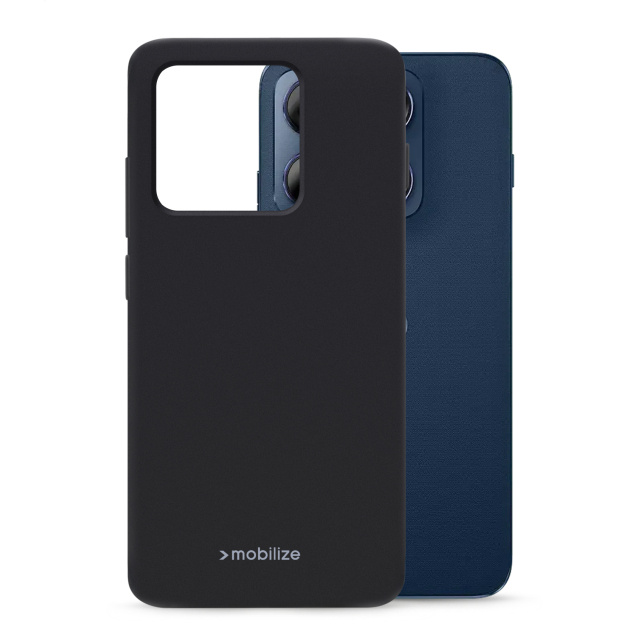 Mobilize Mobilize Rubber Gelly Case Motorola Edge 70 Pro - Mat Zwart