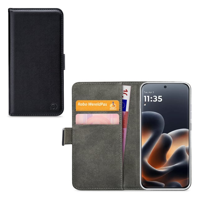Mobilize Mobilize Classic Gelly Wallet Book Case Motorola Edge 70 Pro Zwart
