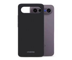 Mobilize Mobilize Rubber Gelly Case Vivo X300 FE Matt Black