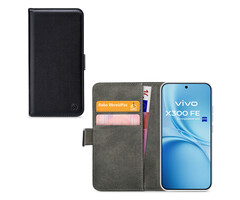 Mobilize Mobilize Classic Gelly Wallet Book Case Vivo X300 FE Zwart