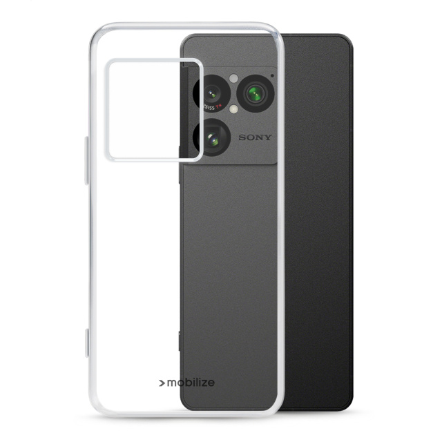 Mobilize Mobilize Gelly Case Sony Xperia 1 VIII - Transparant TPU Hoesje