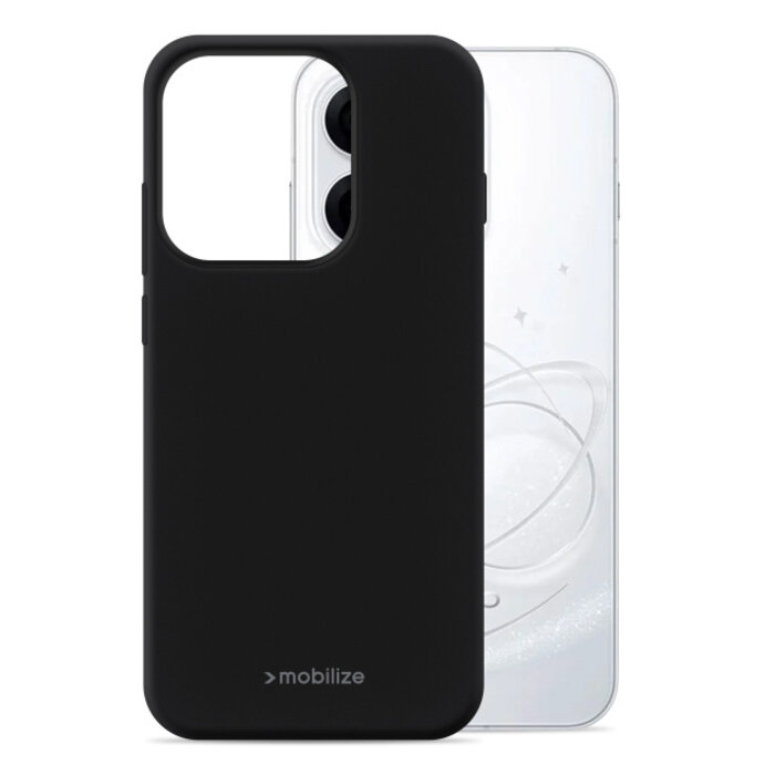 Mobilize Mobilize Rubber Gelly Case OPPO Reno16 Pro 5G - Matt Black