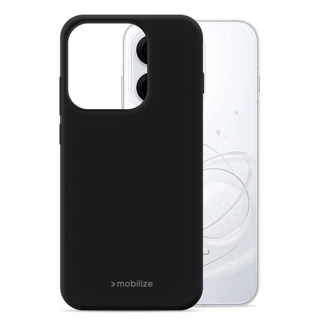 Mobilize Mobilize Rubber Gelly Case OPPO Reno16 Pro 5G - Matt Black