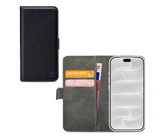 Mobilize Mobilize Classic Gelly Wallet Book Case Apple iPhone 17 Pro / 18 Pro - Zwart