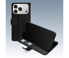 Mobilize Mobilize Premium Gelly Wallet Book Case iPhone 17 Pro / 18 Pro - Zwart