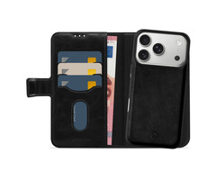Mobilize Mobilize 2in1 MagSafe Gelly Wallet Case iPhone 17/18 Pro Max Zwart