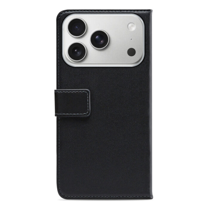 Mobilize Mobilize Classic Gelly Wallet Book Case Apple iPhone 17/18 Pro Max Zwart