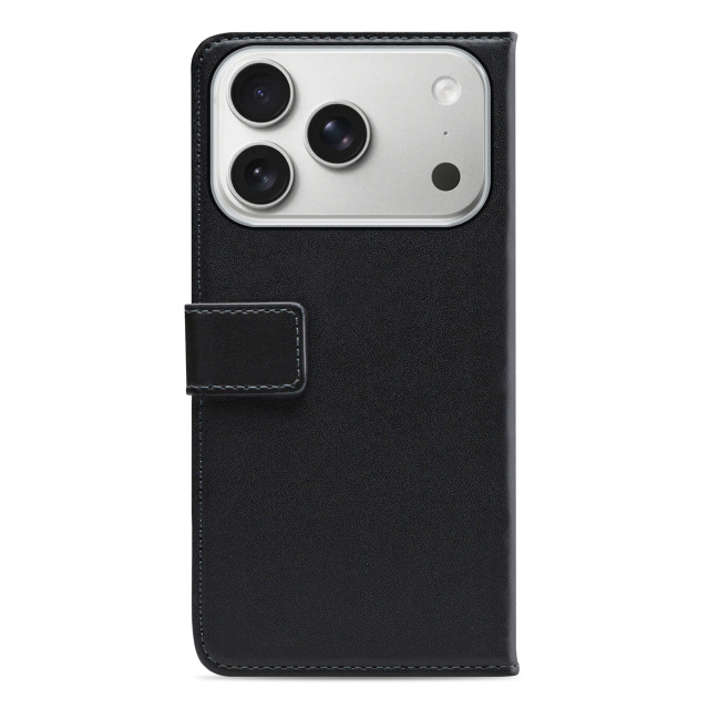 Mobilize Mobilize Classic Gelly Wallet Book Case Apple iPhone 17/18 Pro Max Zwart