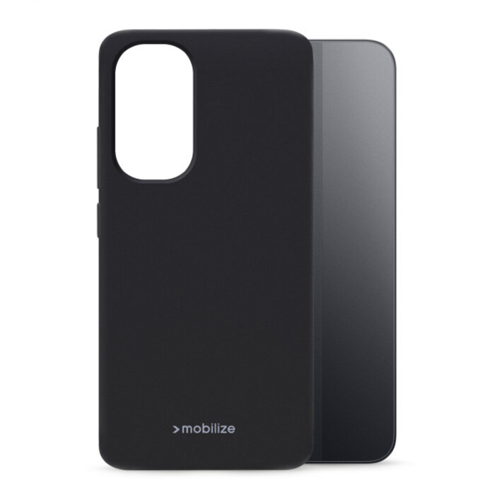 Mobilize Mobilize Rubber Gelly Case Xiaomi Poco C81 Pro 4G - Mat Zwart