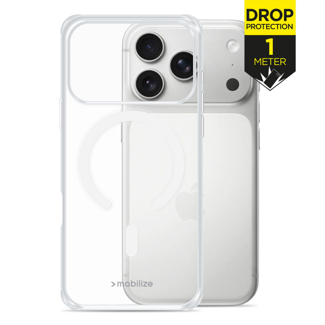 Mobilize Mobilize iPhone 17 Pro / 18 Pro MagSafe Naked Protection Case Clear
