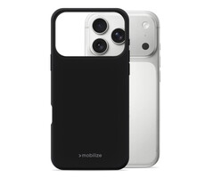 Mobilize Mobilize Rubber Gelly Case Apple iPhone 17 Pro/18 Pro - Mat Zwart