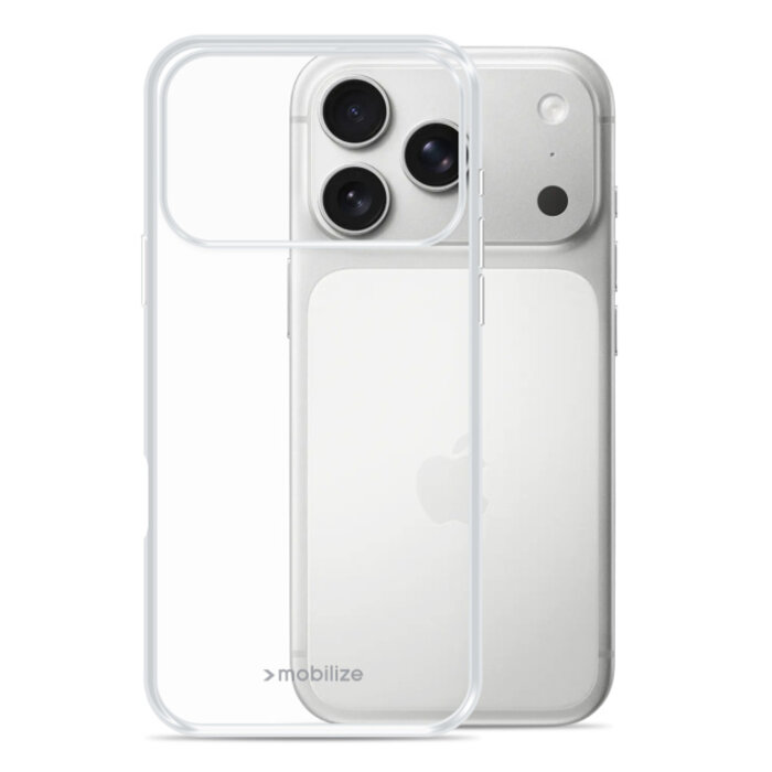 Mobilize Mobilize Gelly Case Apple iPhone 17 Pro / 18 Pro - Transparant