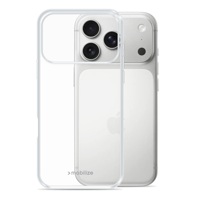 Mobilize Mobilize Gelly Case Apple iPhone 17 Pro / 18 Pro - Transparant