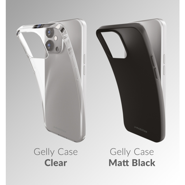 Mobilize Mobilize Gelly Case Apple iPhone 17 Pro / 18 Pro - Transparant