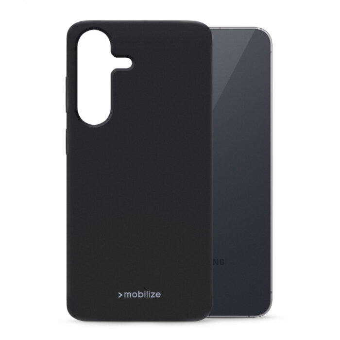 Mobilize Mobilize Rubber Gelly Case voor Samsung Galaxy S26 FE - Mat Zwart