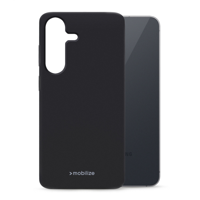 Mobilize Mobilize Rubber Gelly Case voor Samsung Galaxy S26 FE - Mat Zwart