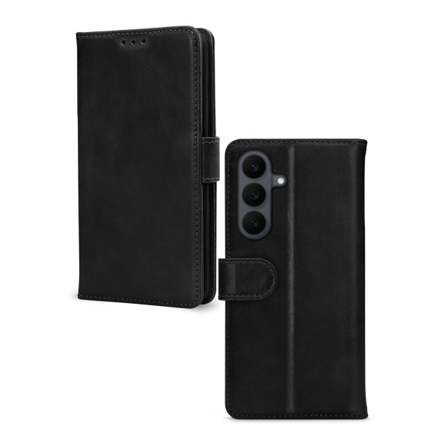 Mobilize Mobilize Premium Gelly Wallet Case Samsung Galaxy S25 FE / S26 FE Zwart