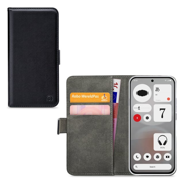 Mobilize Mobilize Classic Gelly Wallet Book Case Nothing Phone (4b) Zwart