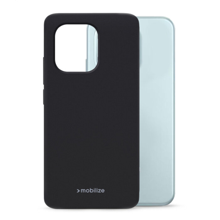 Mobilize Mobilize Rubber Gelly Case voor Xiaomi Redmi Note 17 4G/5G - Matt Black