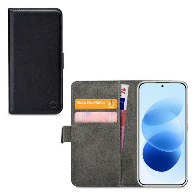 Mobilize Mobilize Classic Gelly Wallet Book Case Xiaomi Redmi Note 17 4G/5G - Zwart