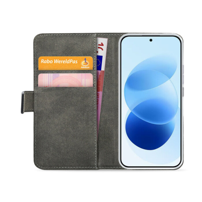 Mobilize Mobilize Classic Gelly Wallet Book Case Xiaomi Redmi Note 17 4G/5G - Zwart