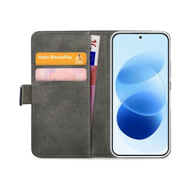 Mobilize Mobilize Classic Gelly Wallet Book Case Xiaomi Redmi Note 17 4G/5G - Zwart