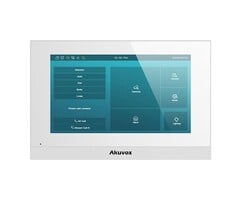 Akuvox Akuvox C313W IP Binnenpost 7 inch Touchscreen Linux PoE Wifi Wit