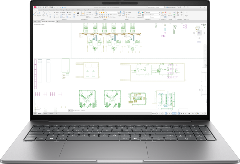 HP INC. HP ZBook 8 G2i 16" Mobile Workstation - Intel Core Ultra 7 356H - 32GB - 1TB SSD - Win 11 Pro