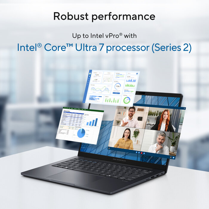 Asus ASUS B3405CCA-LY4315X 14" Laptop - Intel Ultra 7 - 16GB - 512GB - 4G LTE - Win 11 Pro
