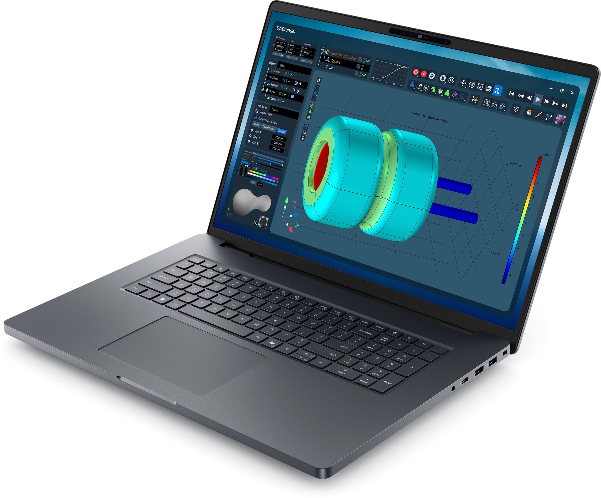 Dell Dell Pro Max 18 Plus MB18250 - Core Ultra 7 - 32GB - 1TB - RTX PRO 3000