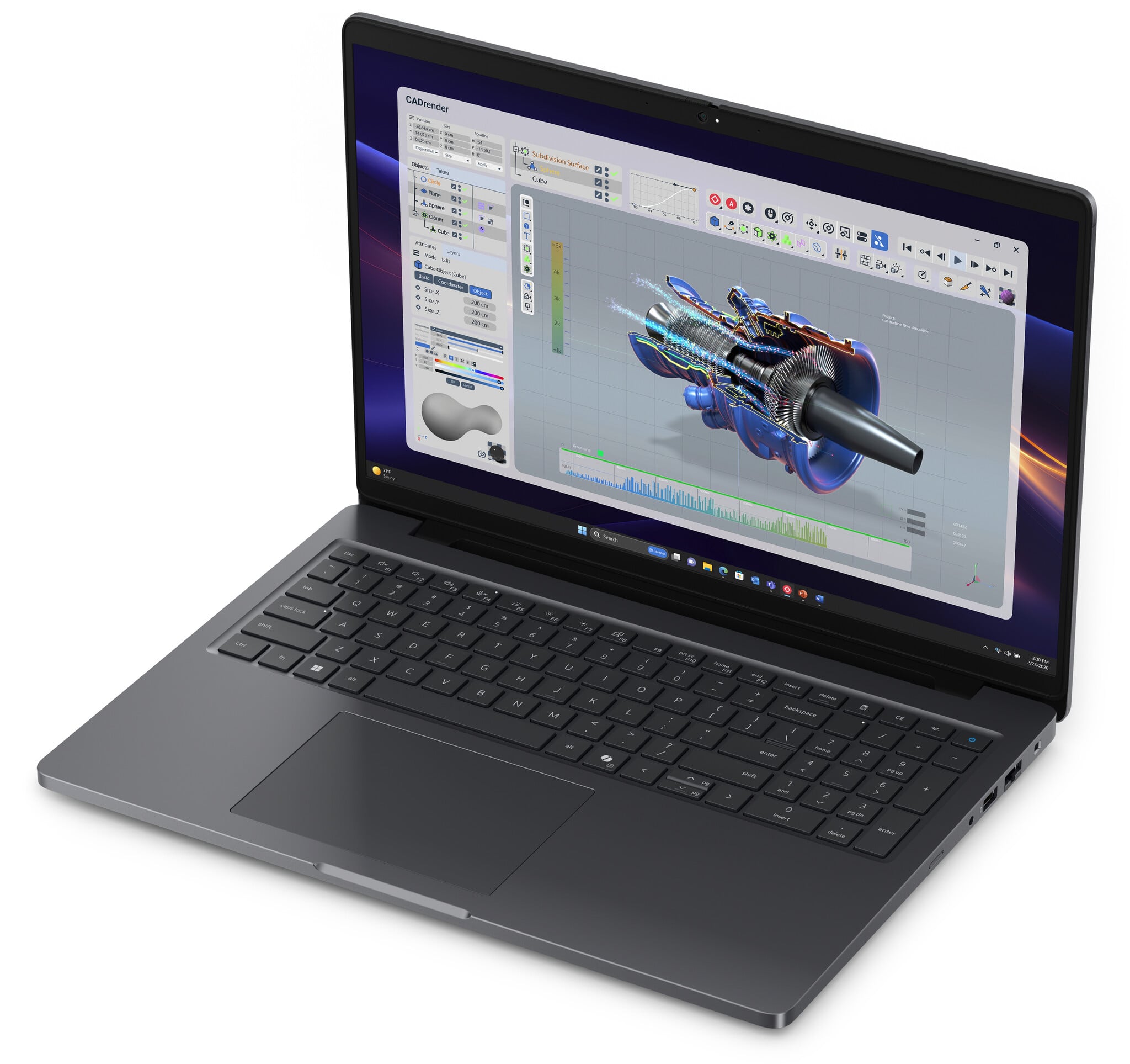 Dell Dell Precision 16 PW516261 - Intel Ultra 7 - 32GB - RTX 2000 - AZERTY