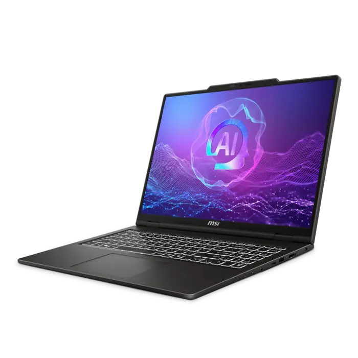 MSI MSI 16i 2K 120Hz OLED / Intel Core Ultra 9 285H / Intel Iris Xe / 64GB DDR5-5600 / 1TB NVMe SSD / Windows 11 Pro / No adapter QWERTY