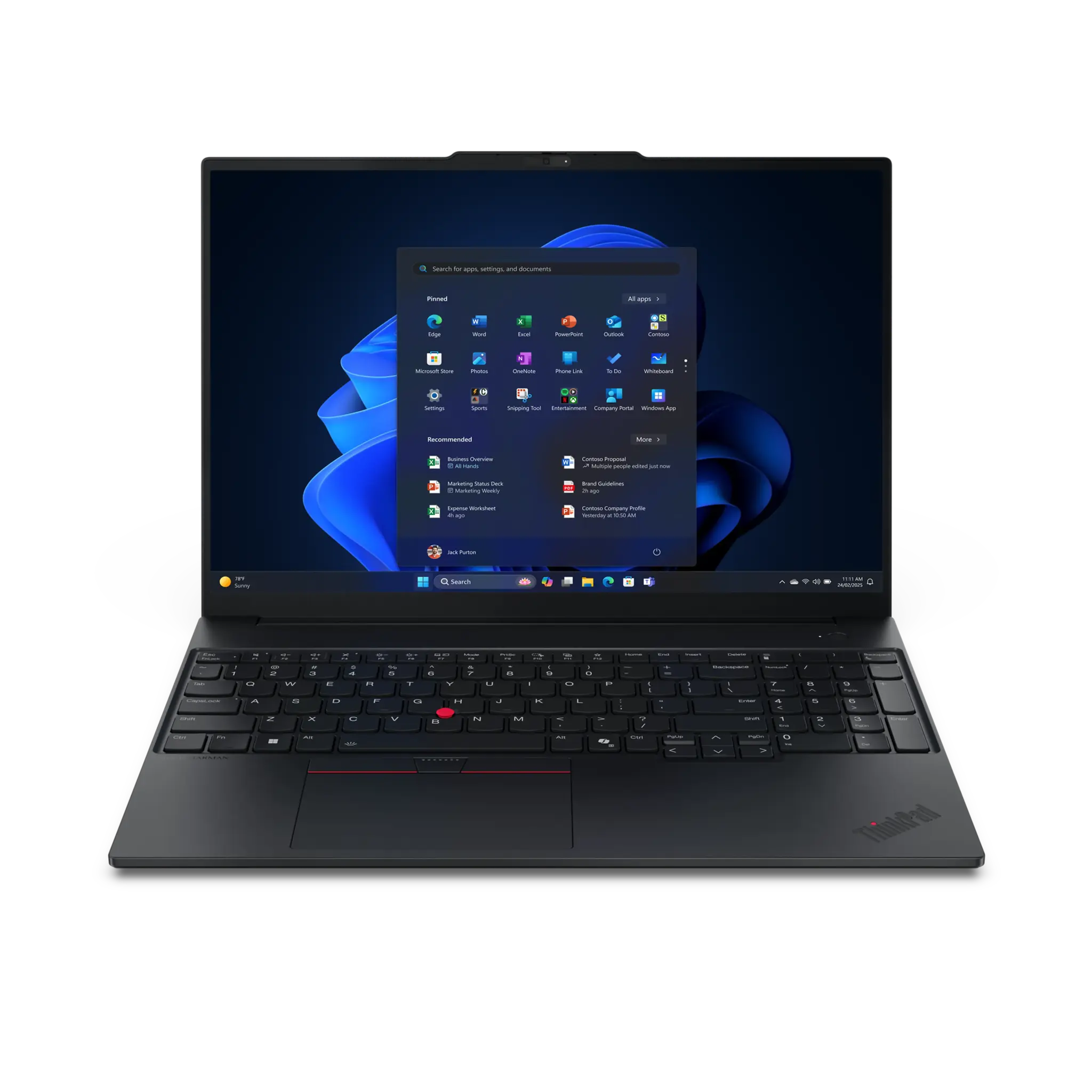 Lenovo Lenovo ThinkPad E16 Gen 3 - Intel Core Ultra 7 - 32GB - 512GB - 16 Inch