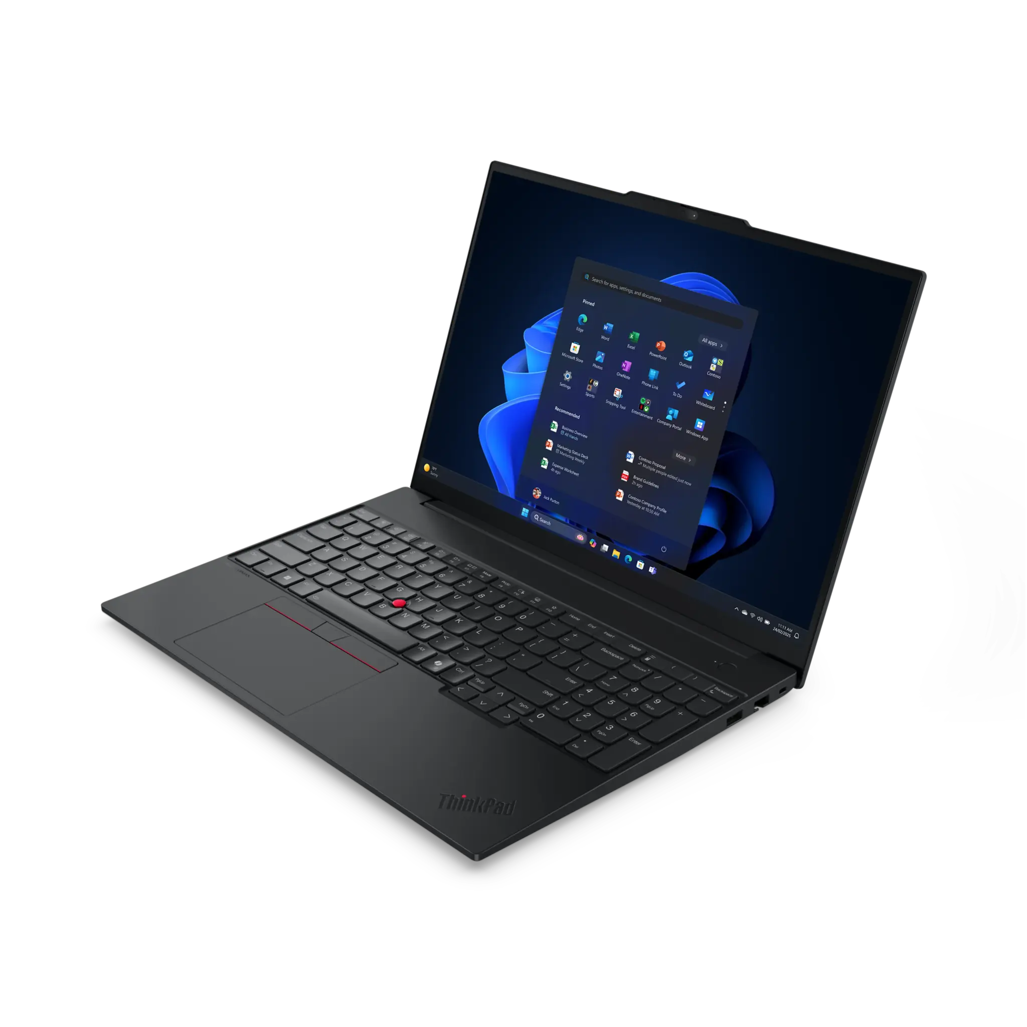 Lenovo Lenovo ThinkPad E16 Gen 3 - Intel Core Ultra 7 - 32GB - 512GB - 16 Inch, foto 2 van 6