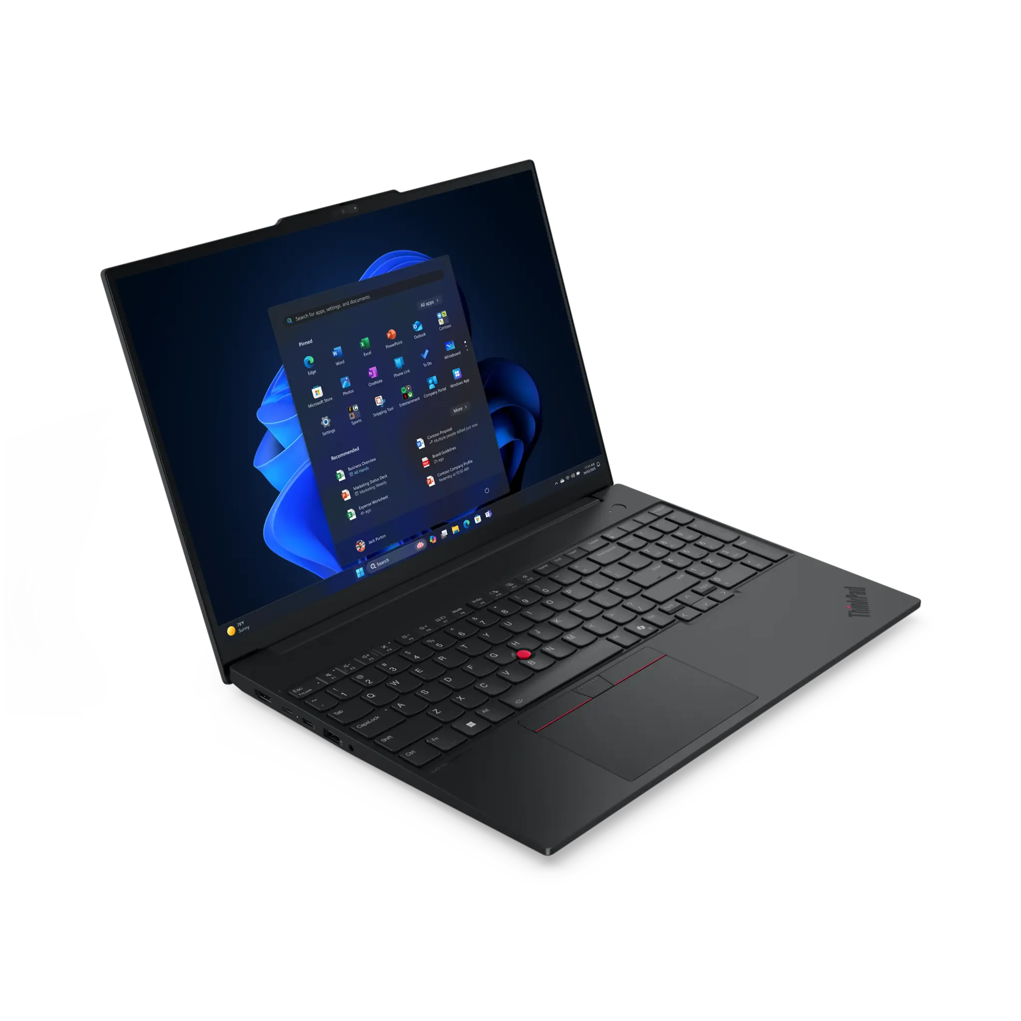 Lenovo Lenovo ThinkPad E16 Gen 3 - Intel Core Ultra 7 - 32GB - 512GB - 16 Inch, foto 3 van 6